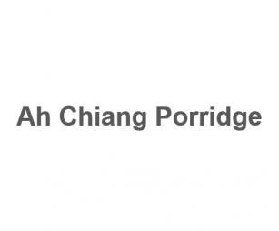 Ah Chiang's Porridge