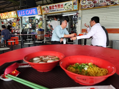 细弟鱼圆面fishball Noodles