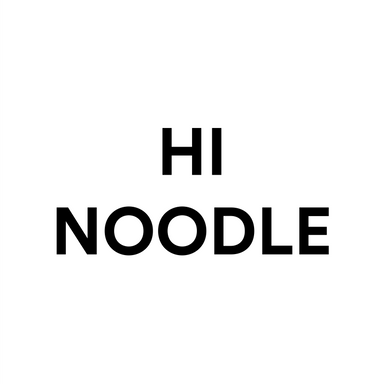 Hi Noodle - Coming Soon