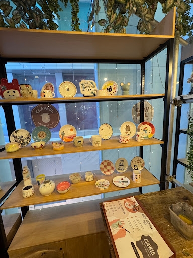 Clayful Cafe | Art Cafe | Pottery & Glass Painting | Orchard Central