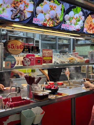 Yam Mee Teowchew Fishball Mee