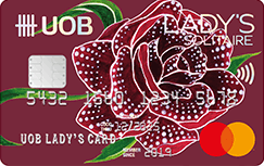 UOB Lady's Solitaire Card